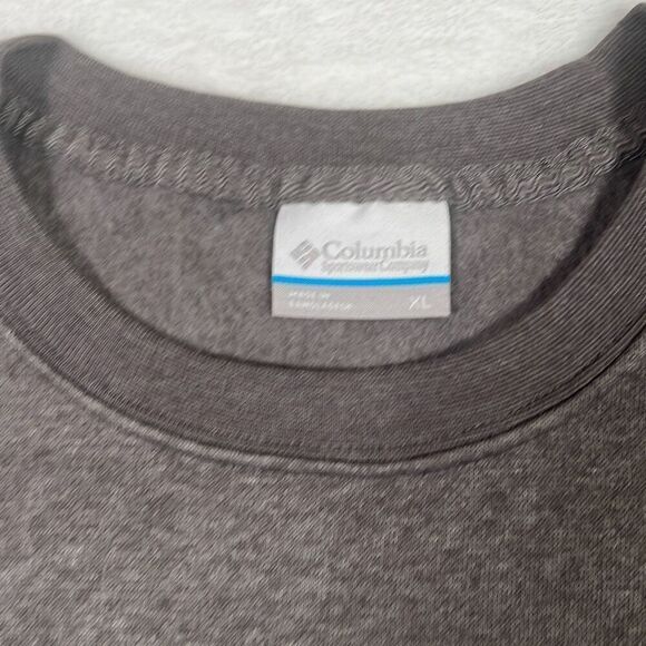 Columbia Men’s Trek Fleece Logo Crewneck warm comfortable pullover Men XL NWT - Picture 4 of 6